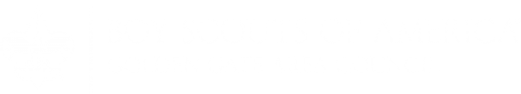 Logo: Boy Scouts of America, Golden Gate Area Council.
