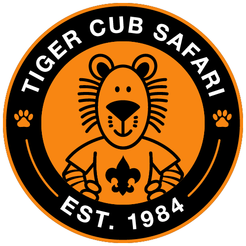 Tiger Cub Safari patch with black rim